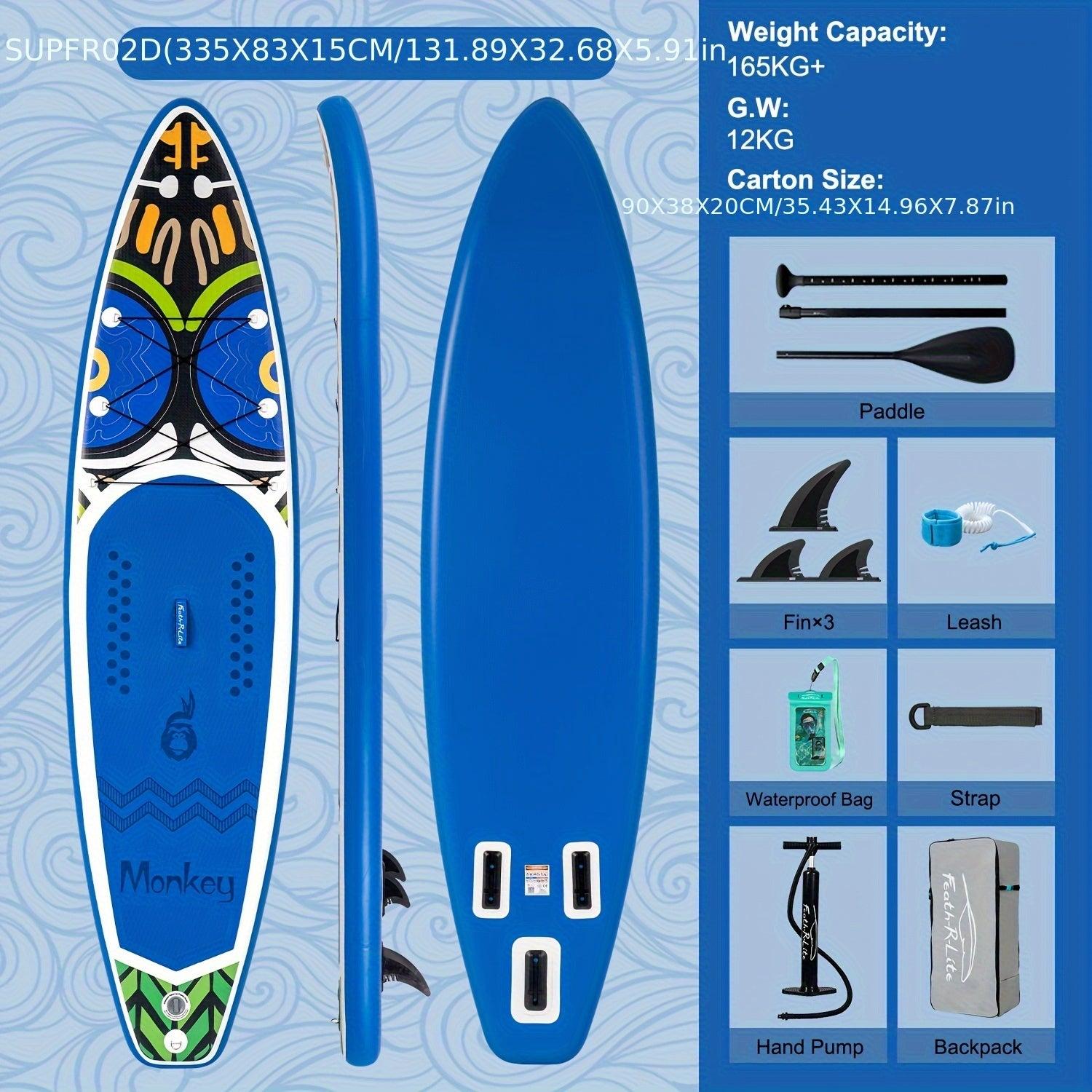 Stand-Up-Paddle-Board - SUP-Board - Stand-Up-Paddeln - Aufblasbares SUP-Board - Komplettes SUP-Board - Leichtes PVC