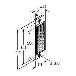 Turck Reflektor BRT-53X19A