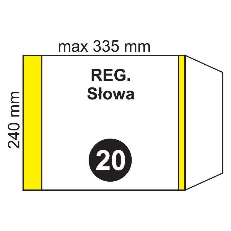 Fol-Plast Verstellbarer Reisebezug Nr. 20 (20 Einheiten) (Harter Einband) (35679347)
