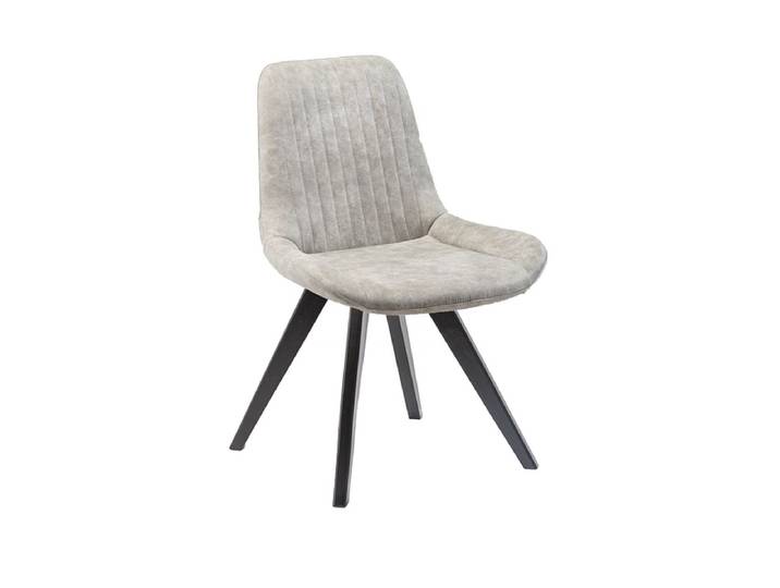 Stuhl AROSA Stoff grau