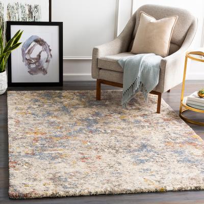 Livabliss Nickie Plush Abstract Area Rug