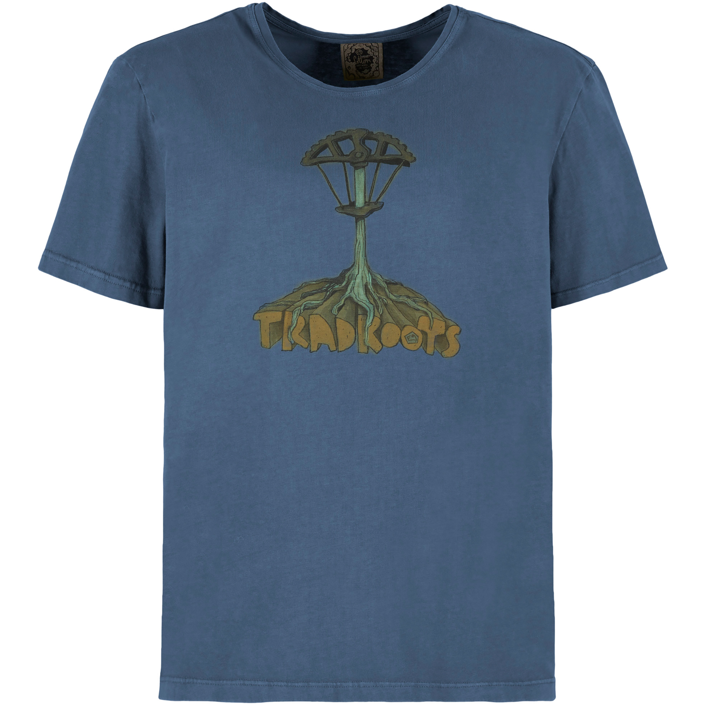 E9 Roots Herren T-Shirts blau Größe XL Sportklettern | Bouldern | Lifestyle Hautfreundlich