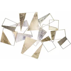 WANDDEKO Grau 100/70 cm