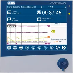 JU 00727735 - Bildschirmschreiber, LOGOSCREEN 601