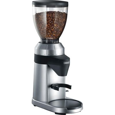 GRAEF Kaffeemühle "CM 800, silber", silber (silberfarben), B:13,2cm H:38,5cm T:23cm, Kaffeemühlen