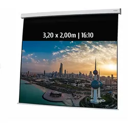 KIMEX - Motorleinwand 3,20 x 2,00m - Format 16:10