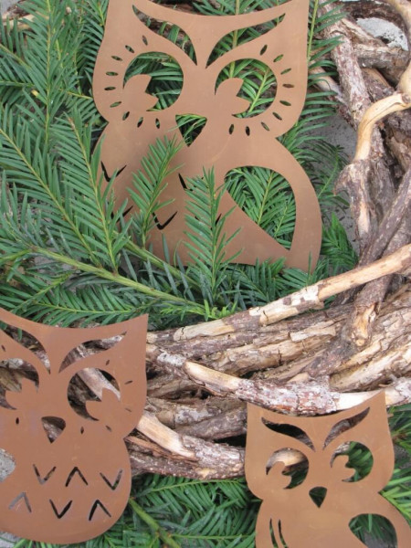Ferrum Art Design Kerstornament Uil - Groot