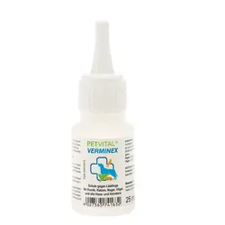 Canina Pharma Petvital Verminex | 25ml Bio Schutz für Heimtiere