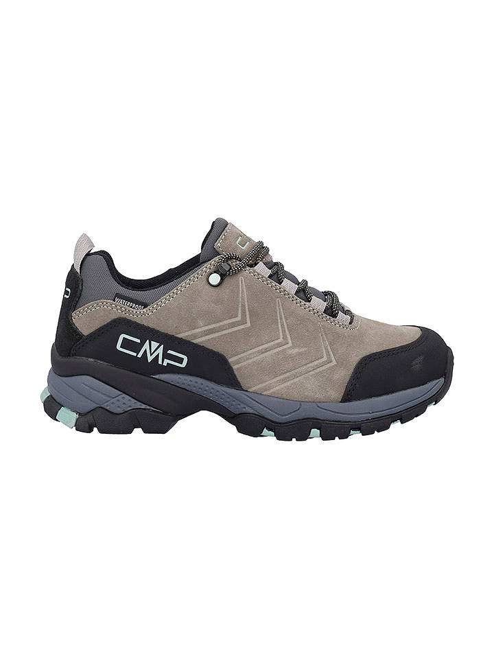 cmp Leder-Trekkingschuhe "Melnick" in Beige/ Schwarz - 40