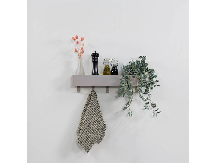Patère Multi 52cm Gris/Taupe