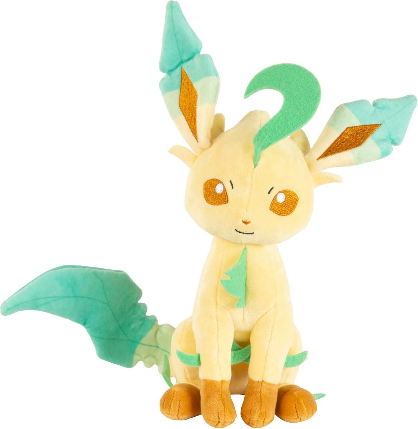 Jazwares Pokémon Folipurba pluche figuur, 20 cm