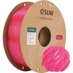 ESUN 72277090 - Filament, TPU-95A, 1,75 mm, durchscheinendes rosa, 1 kg
