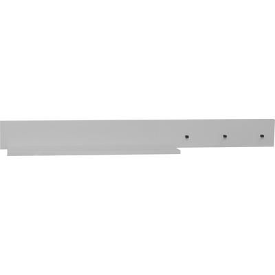 Hängeregal MÄUSBACHER, weiß (kreidegrau), B:136cm H:14cm T:20cm, Regale, Hängeregal, Hängeregal Breite "136"