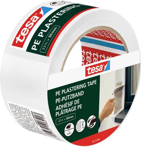 Tesa PE Putzband 55485-00000-00 Putzband Weiß (L x B) 33m x 50mm 1St.