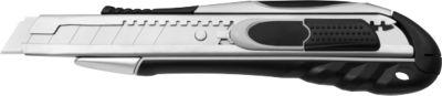 Westcott Cutter »Duo Safety«, Sicherheitsmesser mit Duo-Funktion, Klingenbreite 18 mm, Metallgehäuse, Softgrip-Grif