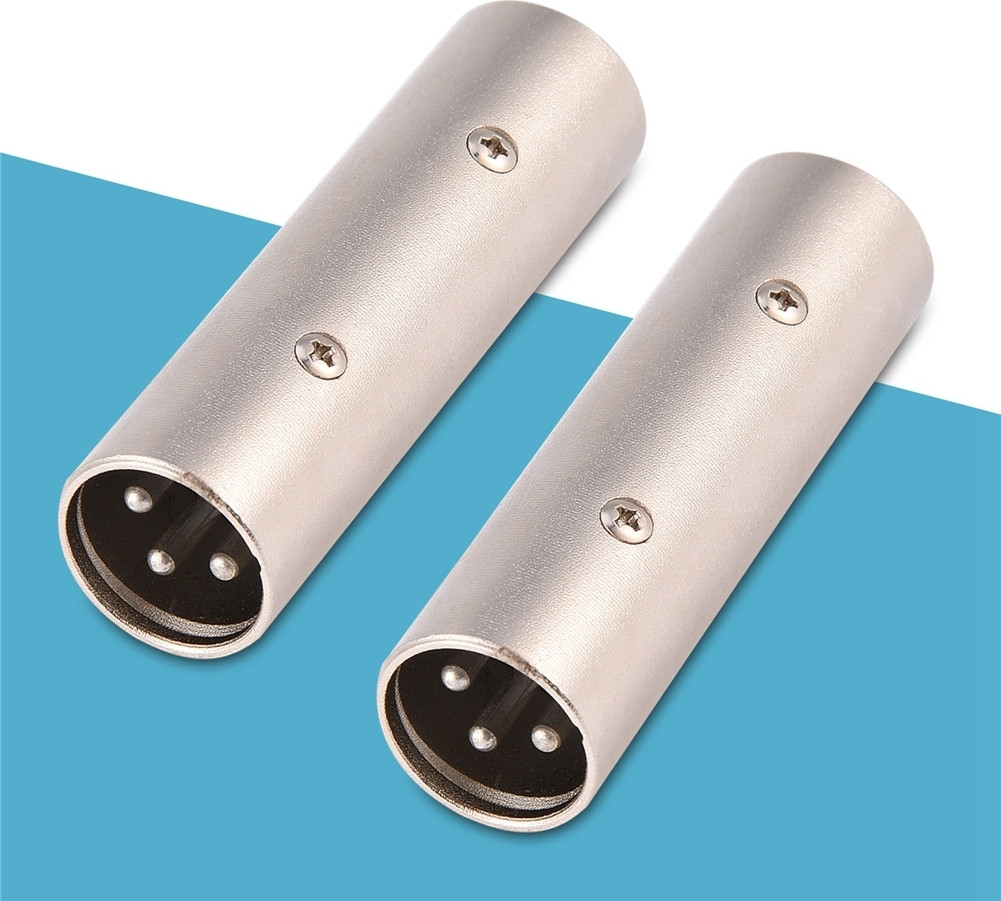 Cocosity XLR man-naar-man adapter, 3-polige microfoon audio-koppeling