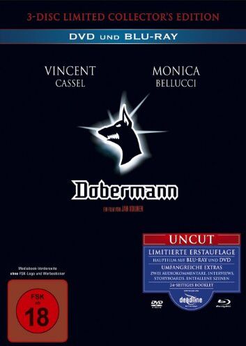 Jan Kounen - Dobermann (Limited Collector's Edition) [Blu-ray] - Preis vom 09.10.2026 07:28:09 h