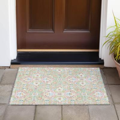 Addison Rugs Machine Washable Indoor/Outdoor Traditional Spades Chantille Rug