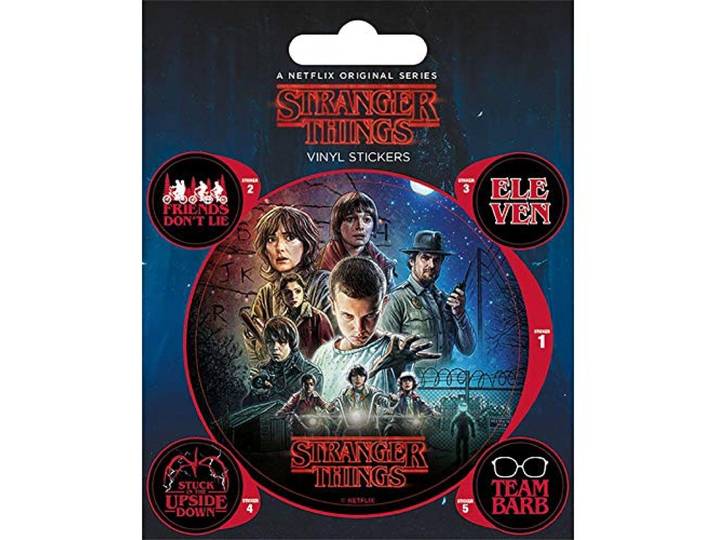 Pyramid Sticker Stranger Things One Sheet, meerkleurig (PS7423)