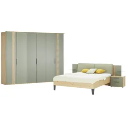Komplett-Schlafzimmer   ¦ grau