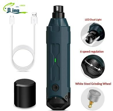 Happy Pet Pantry Premium Rechargeable Electric Pet Nail Grinder & Dog Nail Trimmer Premium Rechargeable Electric Pet Nail Grinder & Dog Nail Trimmer
