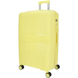 DYX 4 Rollen Koffer L 76 cm Rom gelb