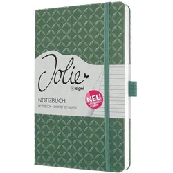 Sigel, Heft + Block, Notizbuch JOLIE Flair (A5, Liniert, Harter Einband)