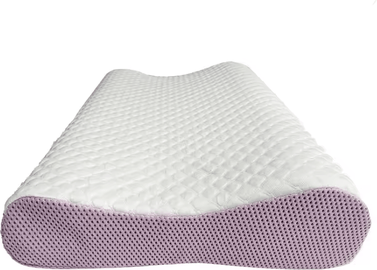 Inspire Essentials AirRest TPE Cervical Pillow Breathable Washable Neck Support white