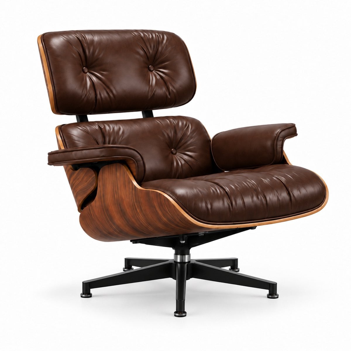 Interior & Consult Lounge Fauteuil - Donker Mokka Bruin