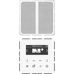 Jung Smart DAB+ Digitalradio DAB CD1 WW DABCD1WW