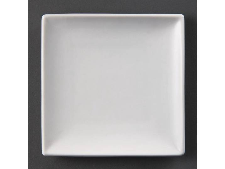 Olympia Whiteware vierkante borden 14cm