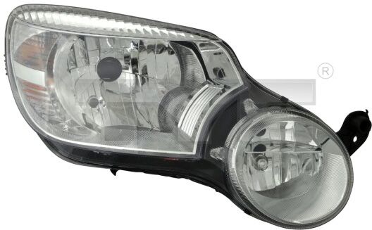 Tyc Hauptscheinwerfer 20-12348-15-2 P13w Links Für Skoda