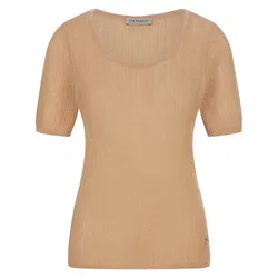 Pullover Rundhals-Ausschnitt Uta Raasch gold, 40