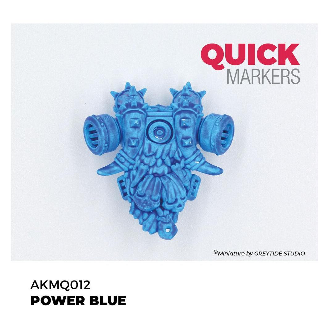 AK Interactive - Quickmarker Power Blue (AKMQ012)