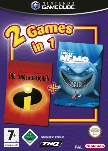 THQ - 2 Games in 1 - Findet Nemo + Die Unglaublichen - Preis vom 17.10.2026 19:25:27 h