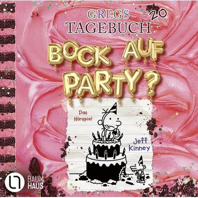 Gregs Tagebuch 20 - Bock auf Party? - Jeff Kinney, CD, 9783785787458