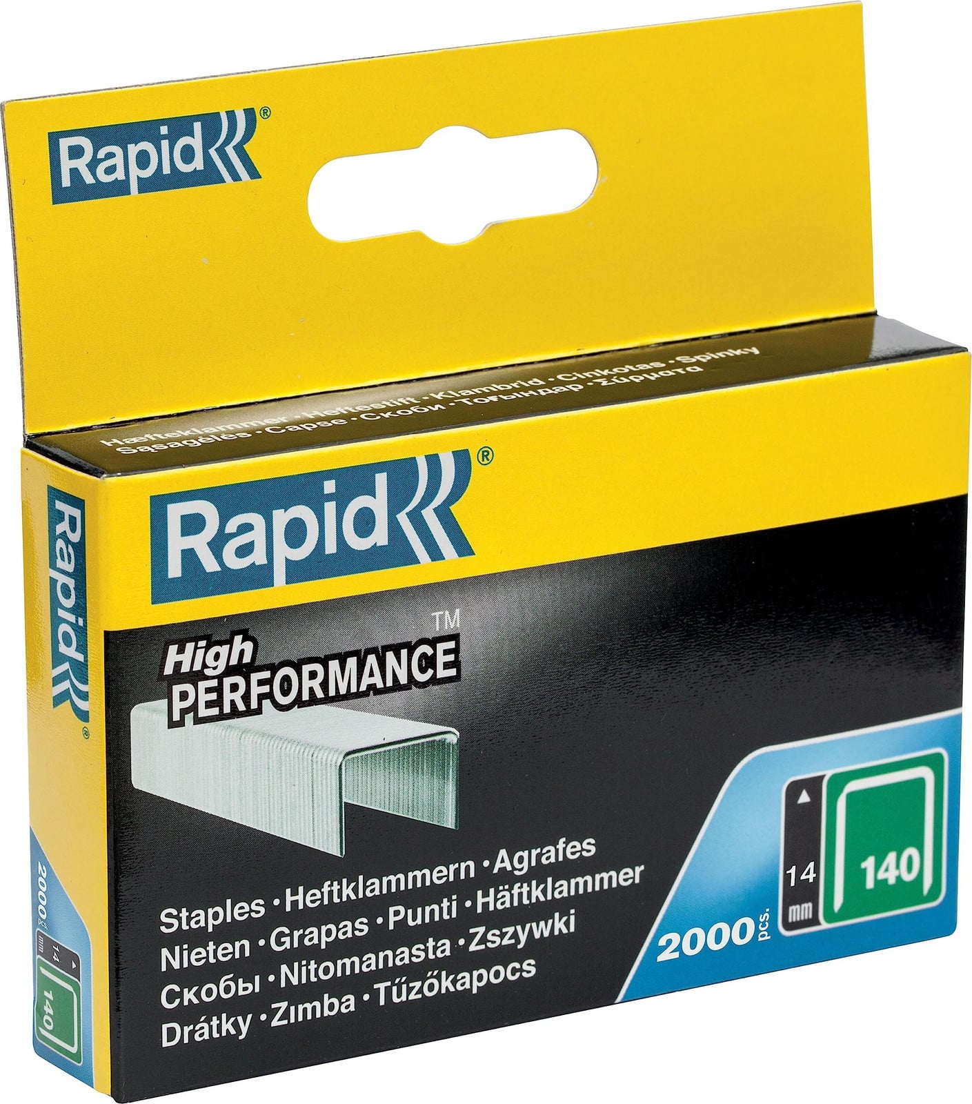 Isaberg Rapid nietjes type 140 / 14 L, 2000 stuks
