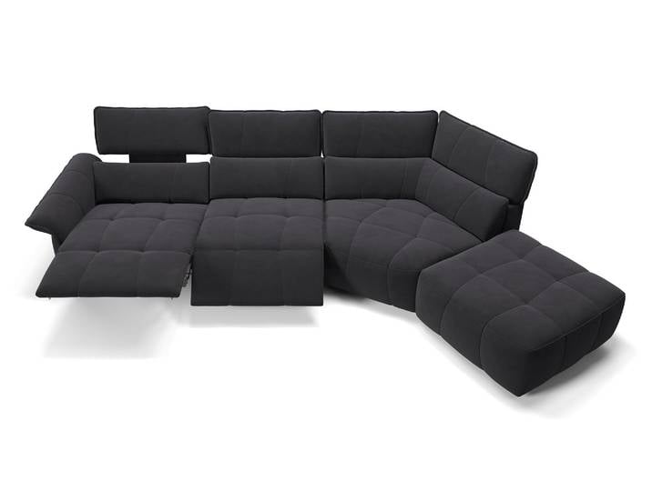 Stoff Polsterecke ADRIA Wohnlandschaft XXL
