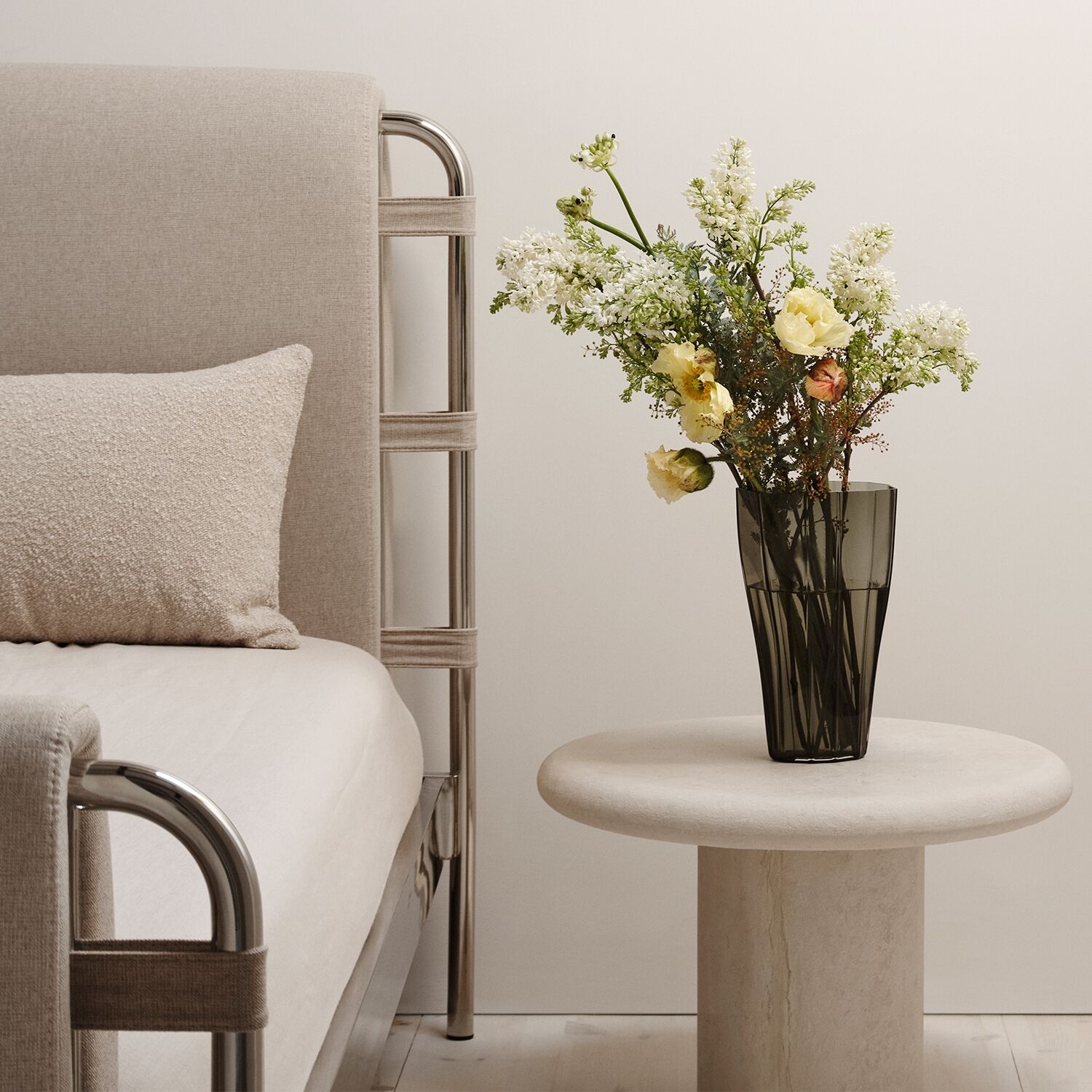 Reed Vase Mosgrøn, 50cm - Orrefors