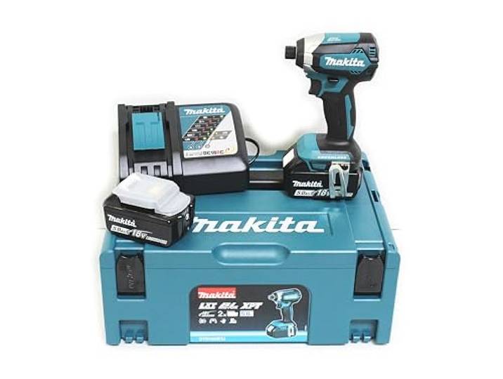 Makita DTD153RTJ Avvitatore Impulsi Batteria 18V BRUSHLESS 2x5.0Ah 170Nm 1/4