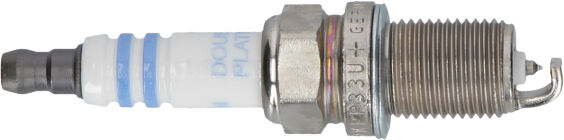 Bosch Zündkerze Double Platinum 0242236544 Für Volvo Opel Vaughall Subaru Samsung Hyundai Kia Mazda Honda Chrysler Daihatsu Mercedes Land Rover