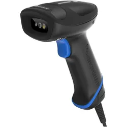 Newland HR33 Marlin, CMOS, 2D, Kit (USB, gedreht) Handscanner, 2D, Imager (Belichtung: weiss), OCR, inkl.: K (1D-Barcodes, 2D-Barcodes), Barcode Scanner, Schwarz