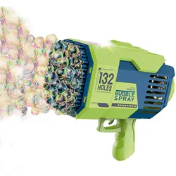 Starlyf® Seifenblasen Pistole mit Akku - Seifenblasenmaschine Bubble Spray