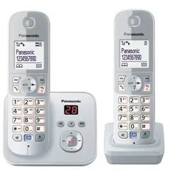 Panasonic KX-TG6822GS perlsilber DECT/AB