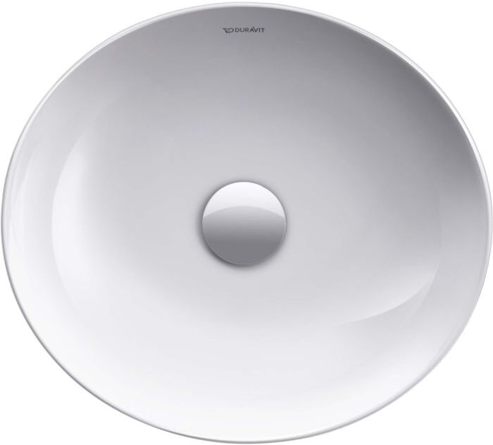 Duravit Cape Cod Aufsatz-Waschbecken 2328403200 40x36cm, Weiß Seidenmatt