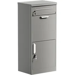 Wiltec, Briefkasten, Paketkasten (50 x 37 x 112 cm)