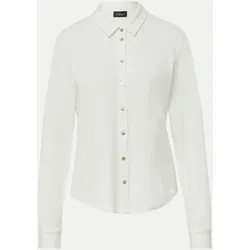 Jerseybluse Weiß 38