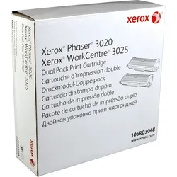 2 Xerox Toner 106R03048 Doppelpack schwarz