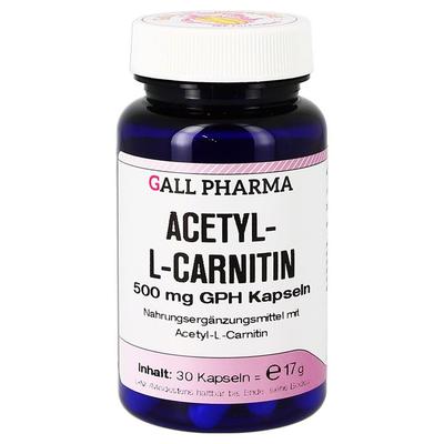 Acetyl-L-Carnitin 500 mg Kapseln 30 St