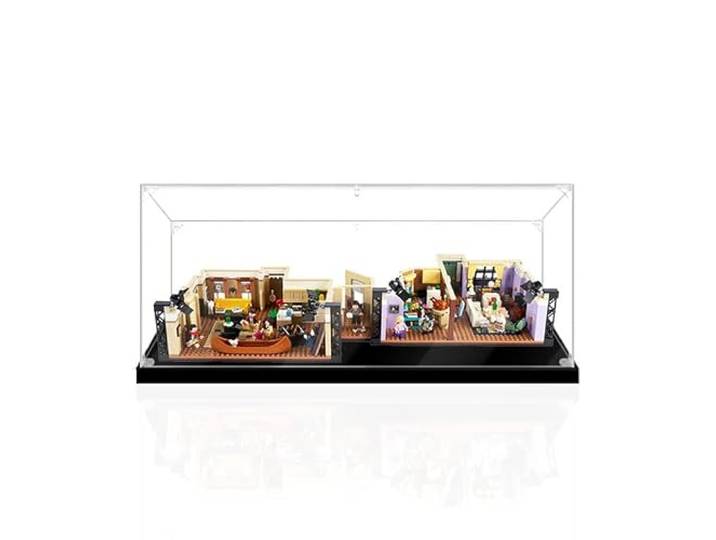 Acryl-Vitrine für Lego Ideas The Show Series The Friends Apartment 10292 Bausteine-Modell(3mm)